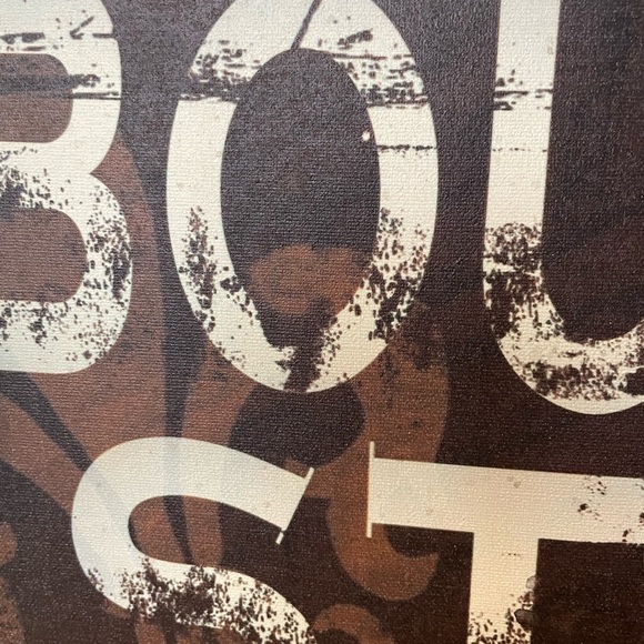 Bourbon Street Canvas Wall Decor Sign - Picture 5 of 6